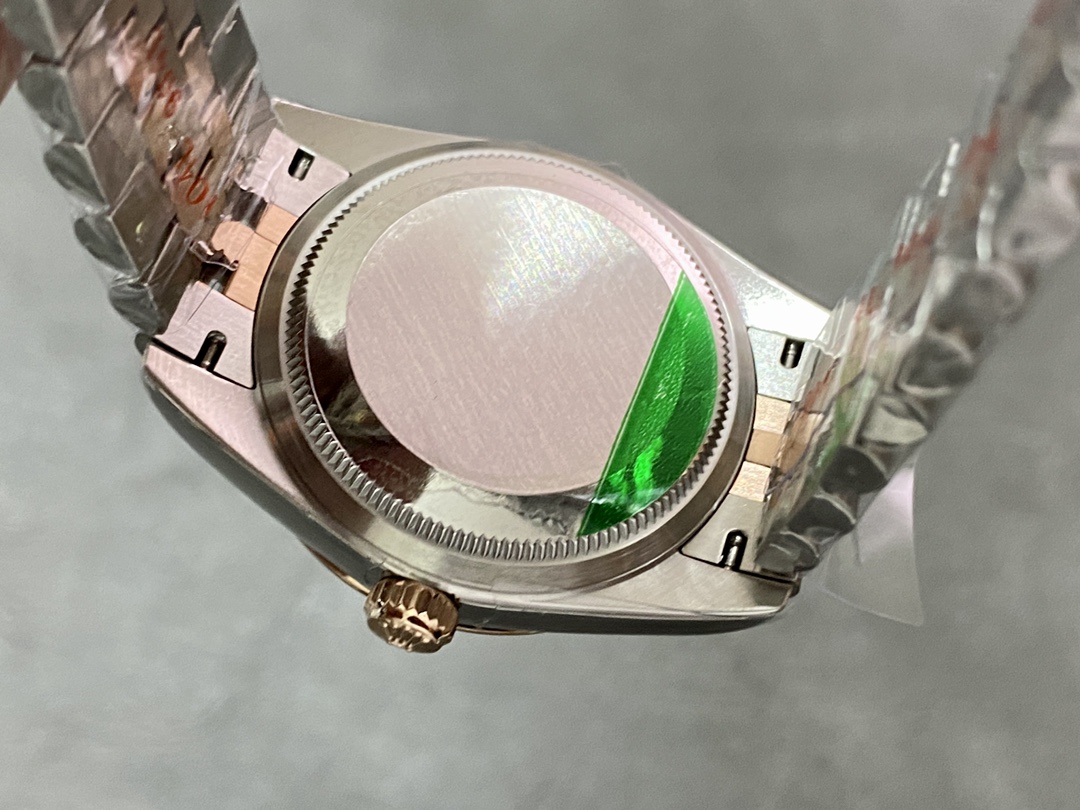 Rolex Datejust 31mm Rose Gold 278271 Silver Floral Jubilee Women's Watch