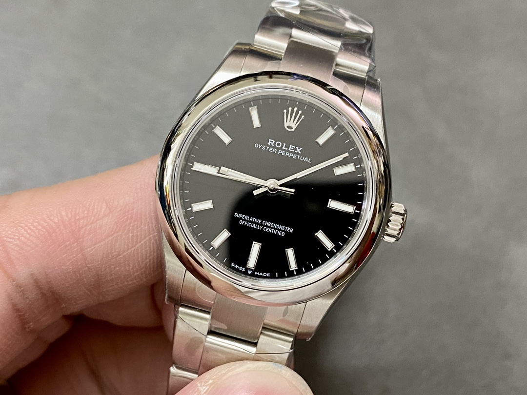 Rolex Oyster Perpetual 31 Black Dial 277200 0002 Women's Watch