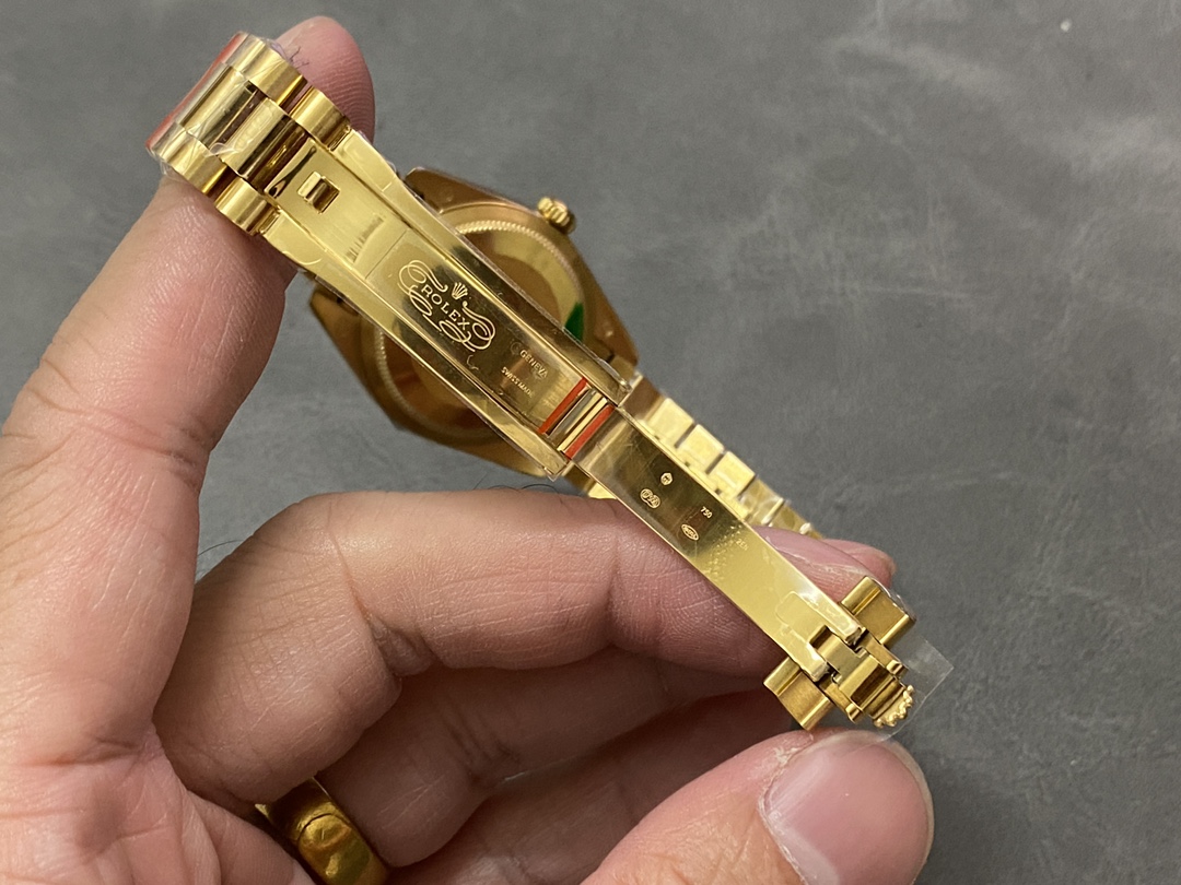 Rolex Datejust 31mm Yellow Gold M278278 0032 Dark Grey Roman VI President