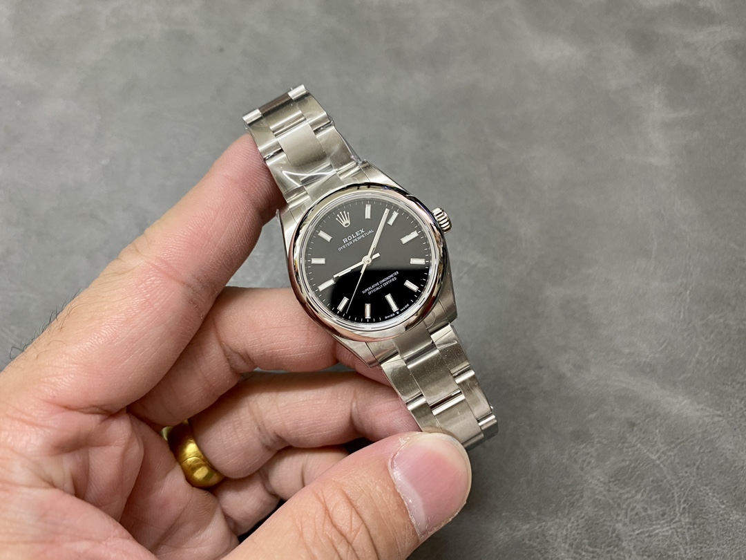 Rolex Oyster Perpetual 31 Black Dial 277200 0002 Women's Watch