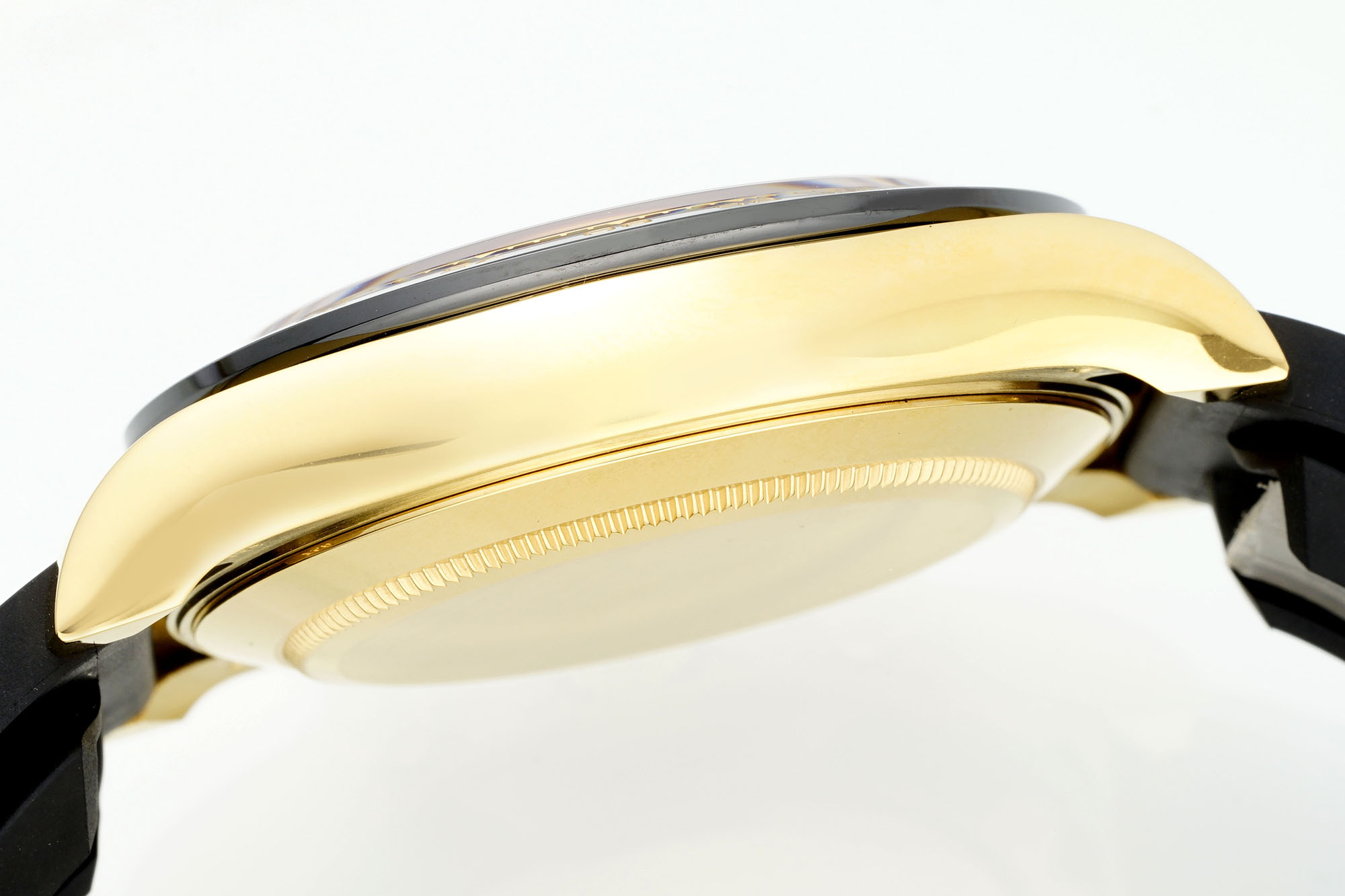 Rolex Daytona 116518LN Yellow Gold Black Diamond Dial 40mm Mens Replica Watch