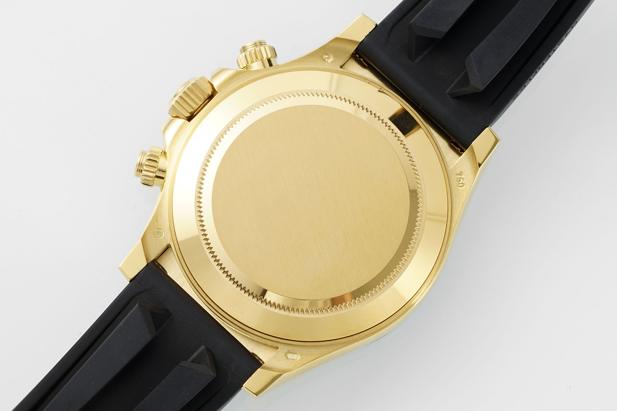 Rolex Daytona 116518LN Yellow Gold Black Diamond Dial 40mm Mens Replica Watch