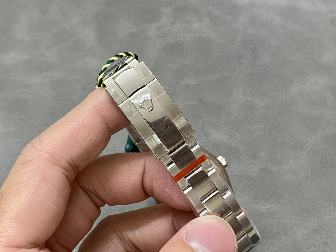 Rolex Datejust 31 Stainless Steel and White Gold Grey Dial M278274 Women's Watch