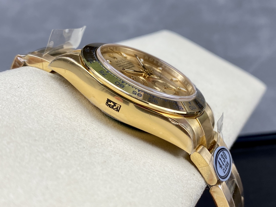 Rolex Cosmograph Daytona 116528 Champagne Index Dial 40MM Mens Replica Watch