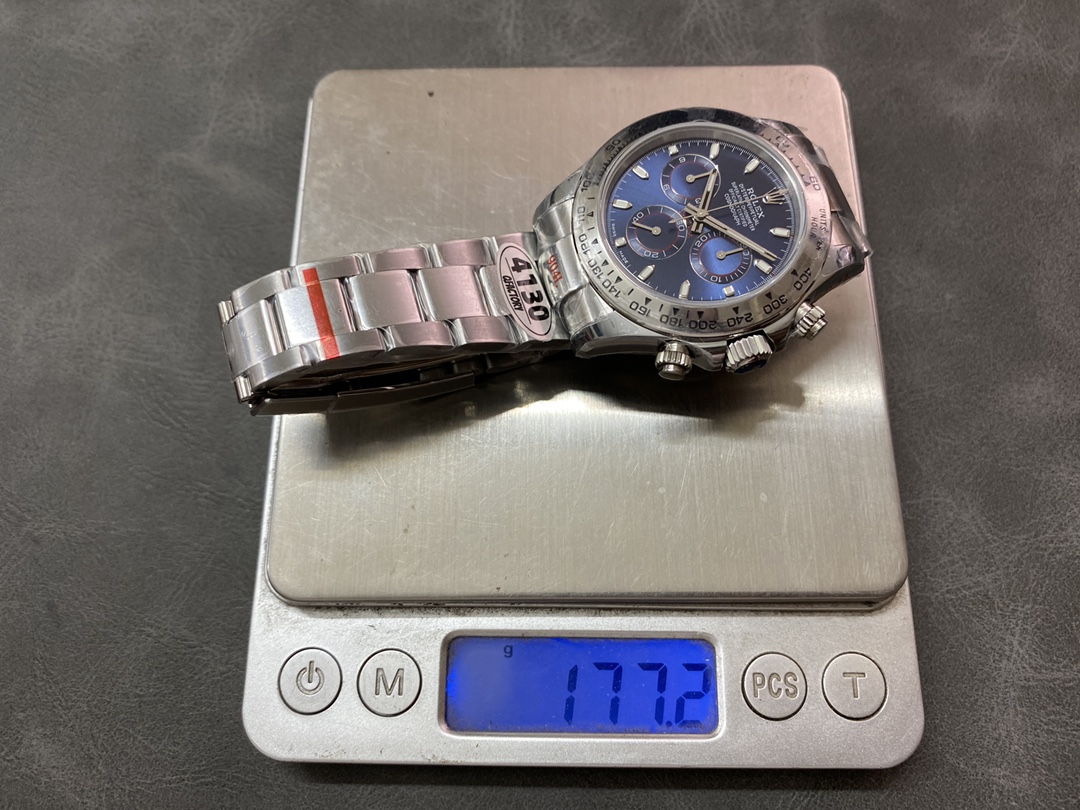 Rolex Cosmograph Daytona 116509 Blue Index Dial 40MM Mens Replica Watch