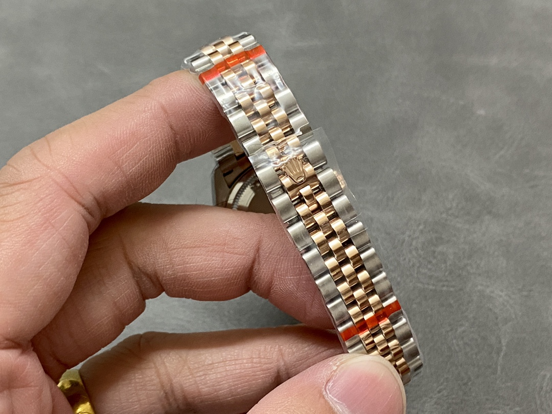 Rolex Datejust 28 Chocolate Index Steel & Rose Gold m279171 0009 Women's Watch