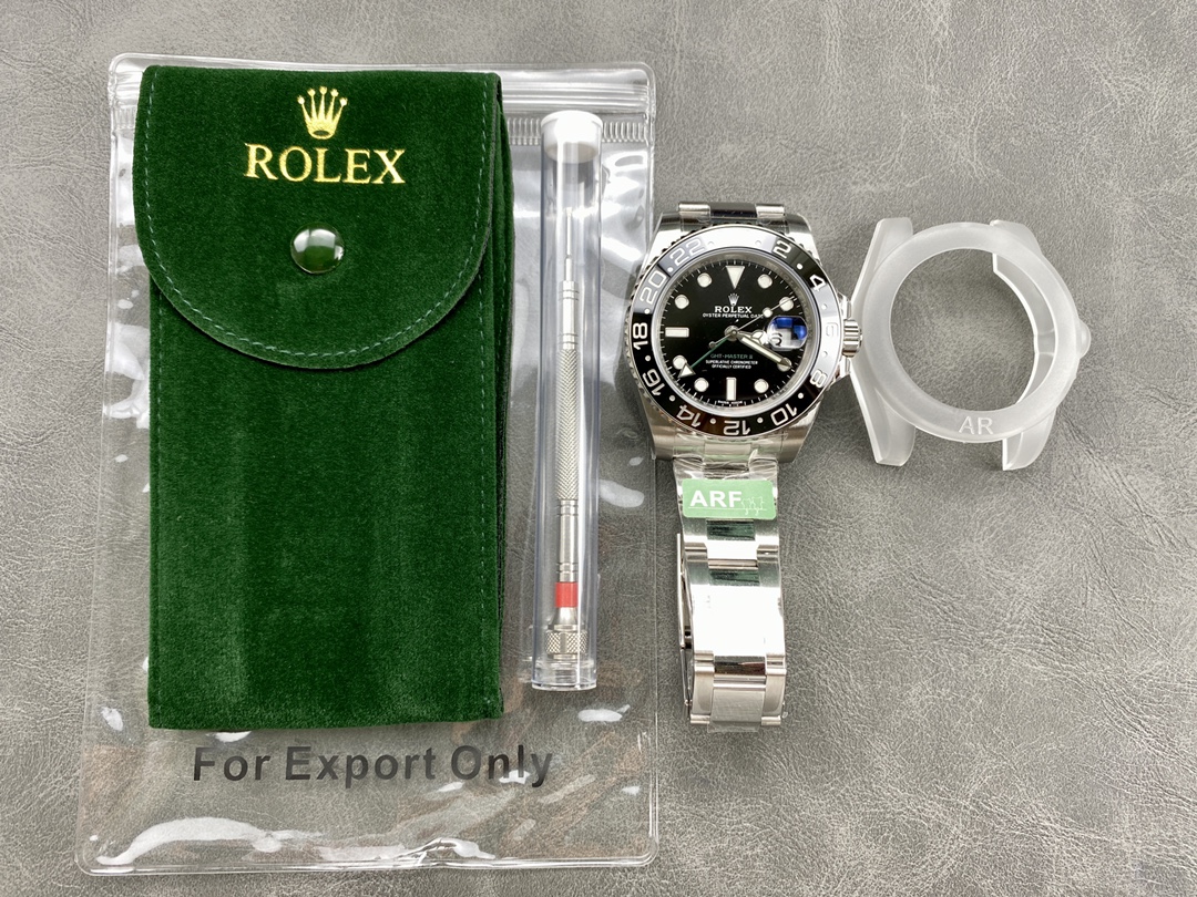 Rolex GMT-Master II 40mm Black Bezel 116710LN Men's Watch