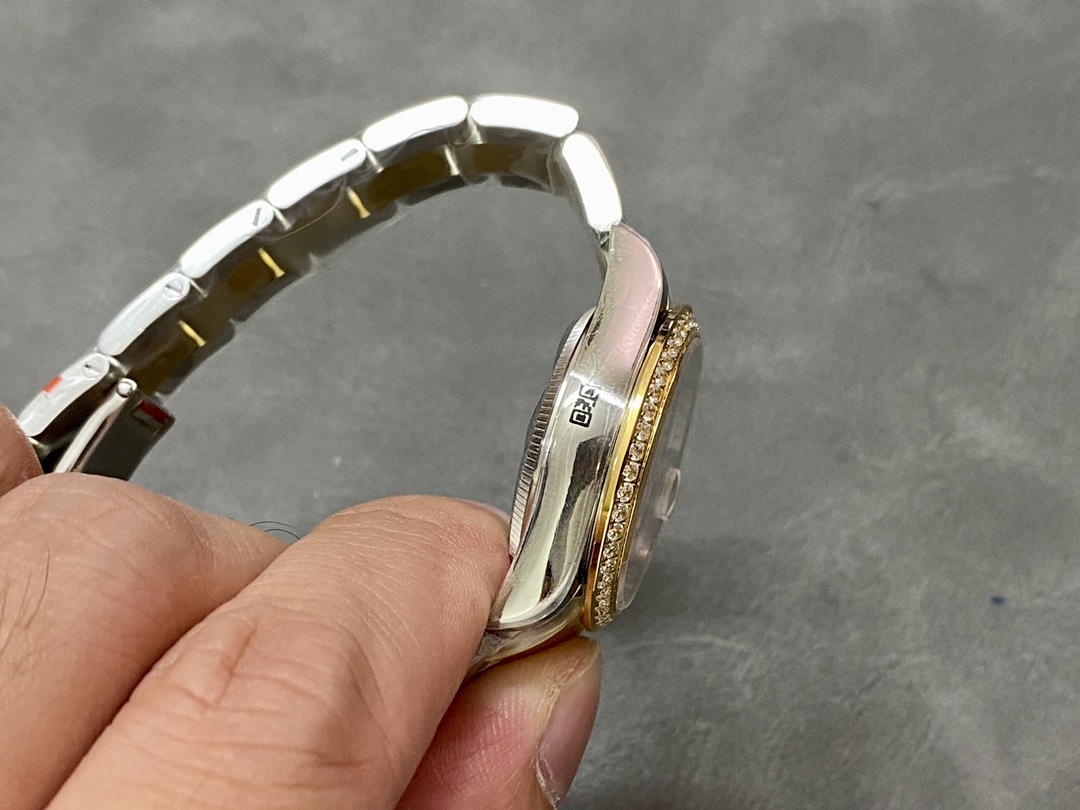 Rolex Datejust 31mm Stainless Steel and Yellow Gold 278383rbr 0001 White Roman Oyster