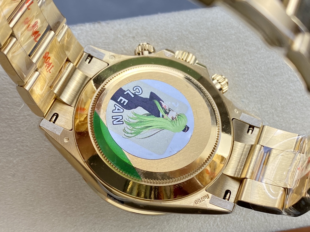 Rolex Cosmograph Daytona 116528 Champagne Index Dial 40MM Mens Replica Watch