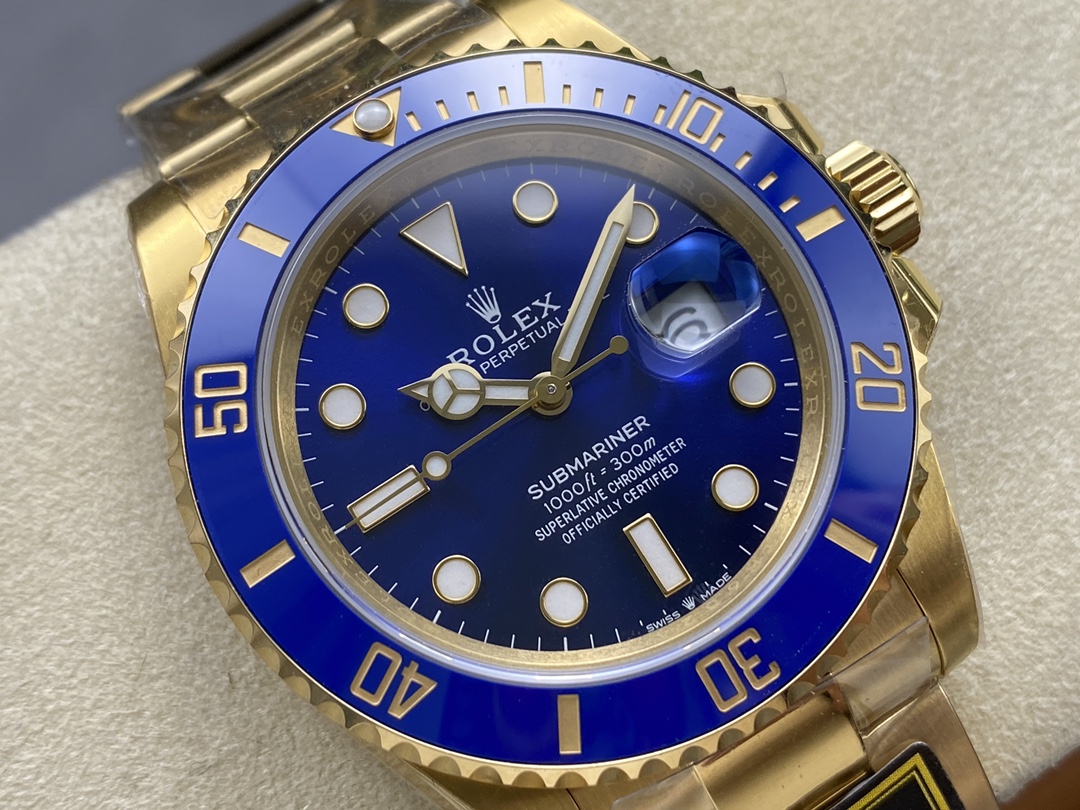 Rolex Submariner Date 116618LB Blue Dial 41mm Mens Replica Watch