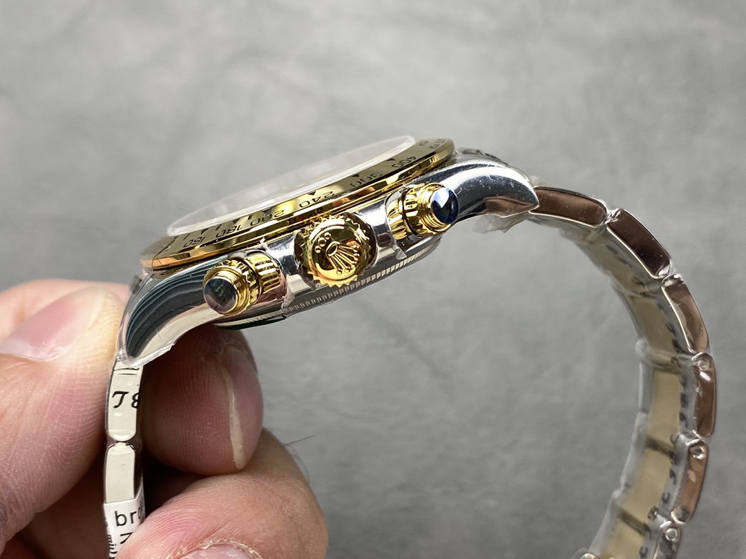 Rolex Two Tone Daytona 126503 White Dial Replica Watch