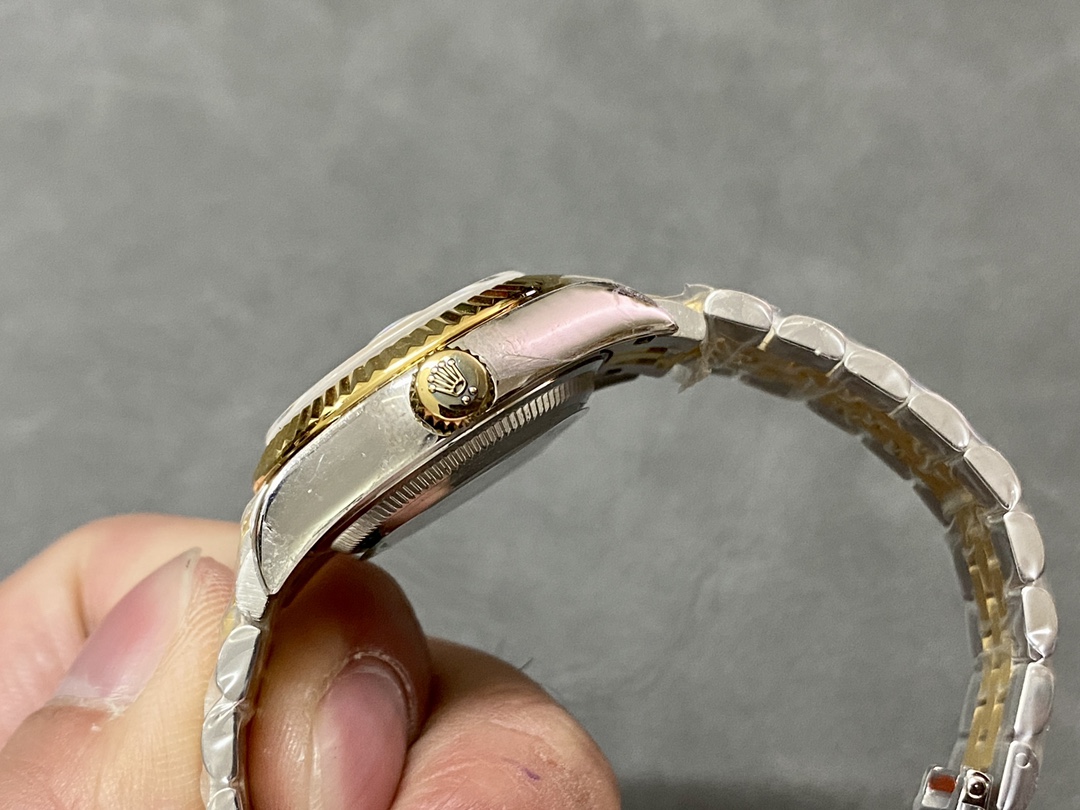 Rolex Datejust 28mm Stainless Steel and Yellow Gold m279173 0011 Women's Watch