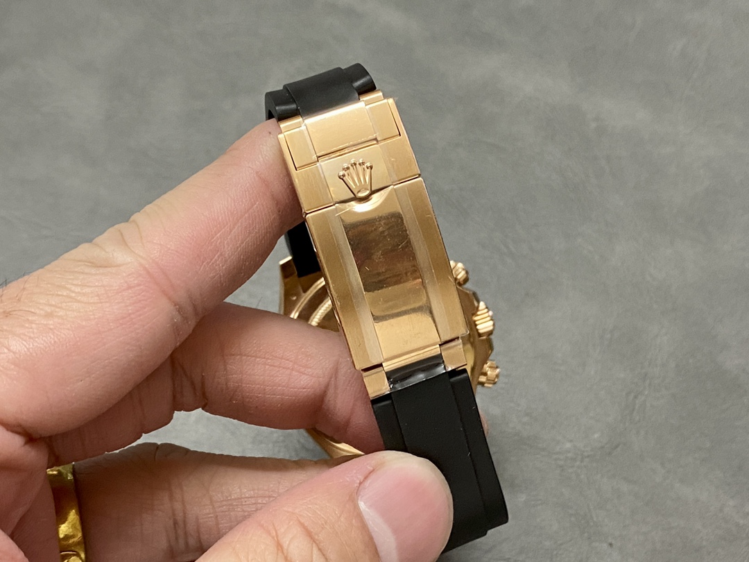 Rolex Cosmograph Daytona Rose Gold Case Black Dial 116515ln 0057