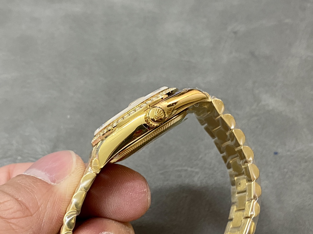 Rolex Datejust 31 Yellow Gold Champagne Dial 278288RBR 0005 Women's Watch