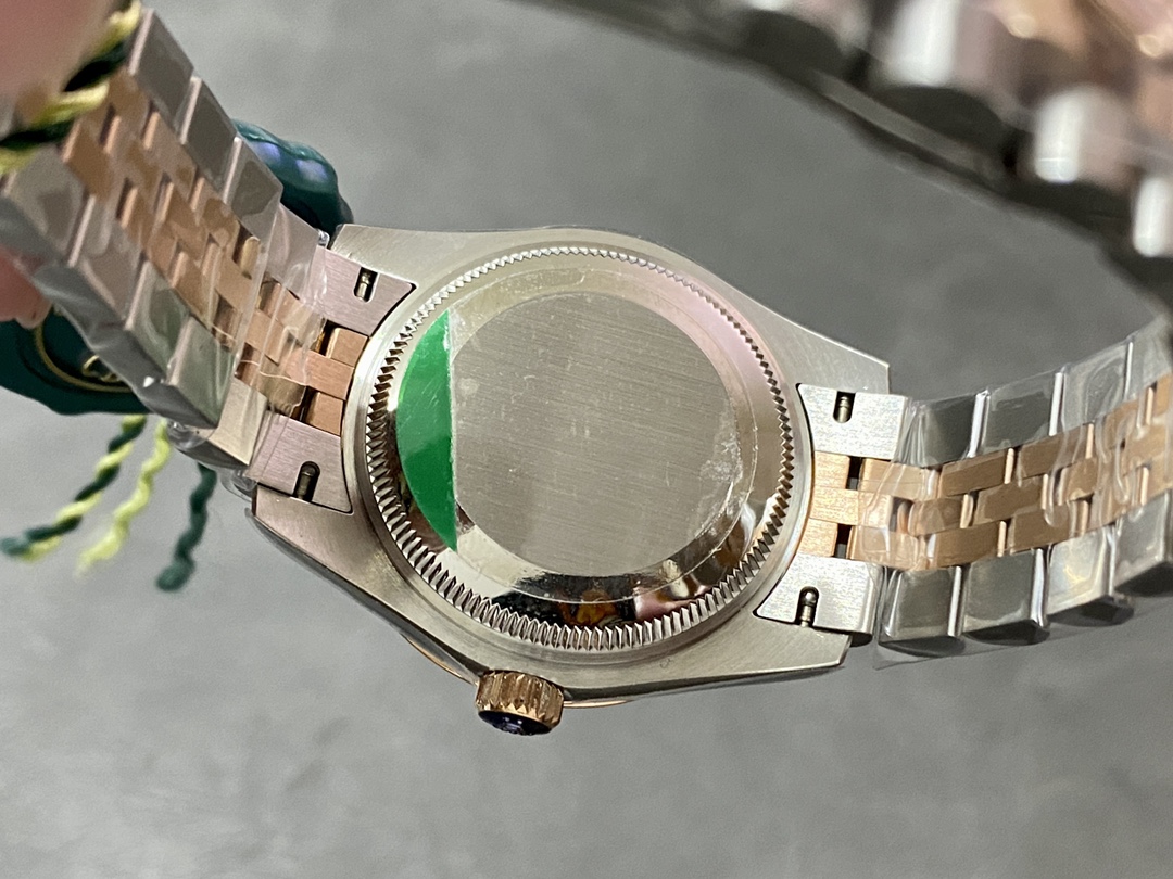 Rolex Datejust 31 Stainless Steel and Rose Gold Chocolate Diamond Dial m278341rbr 0028