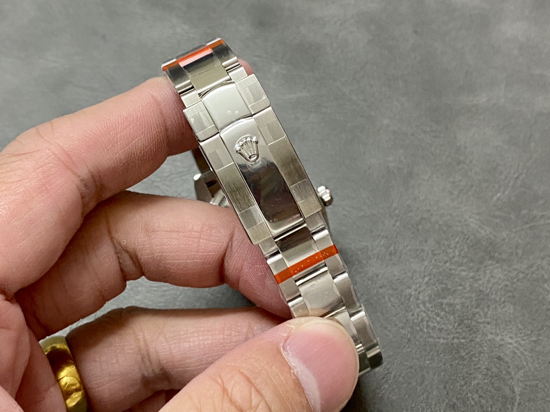 Rolex Datejust 31 Stainless Steel and White Gold Silver Dial M278274 0011 Women's Watch