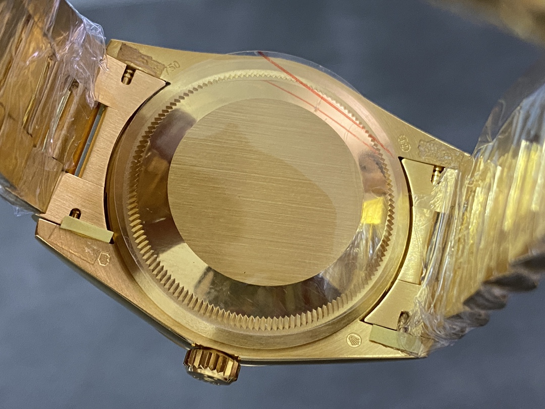 Rolex Day-Date 36MM 128238 0081 Fluted Bezel White Index Dial Unisex Replica Watch