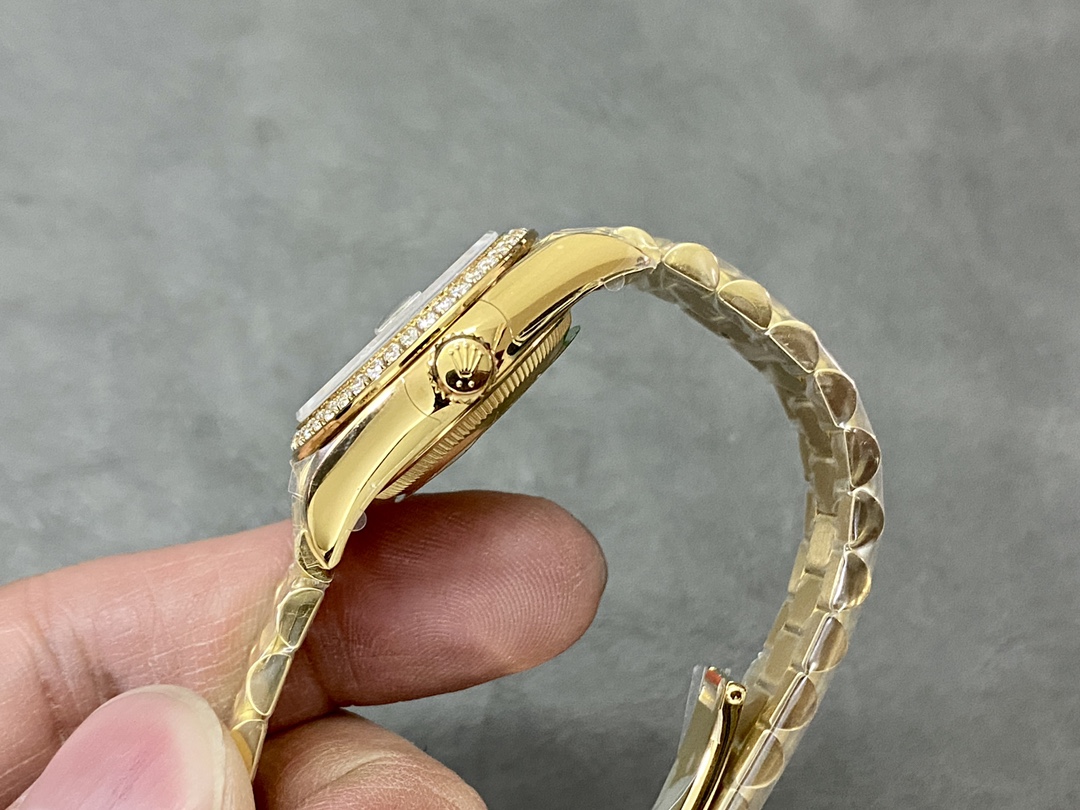 Rolex Datejust 28mm Yellow Gold MOP Dial M279138RBR 0015 Women's Watch