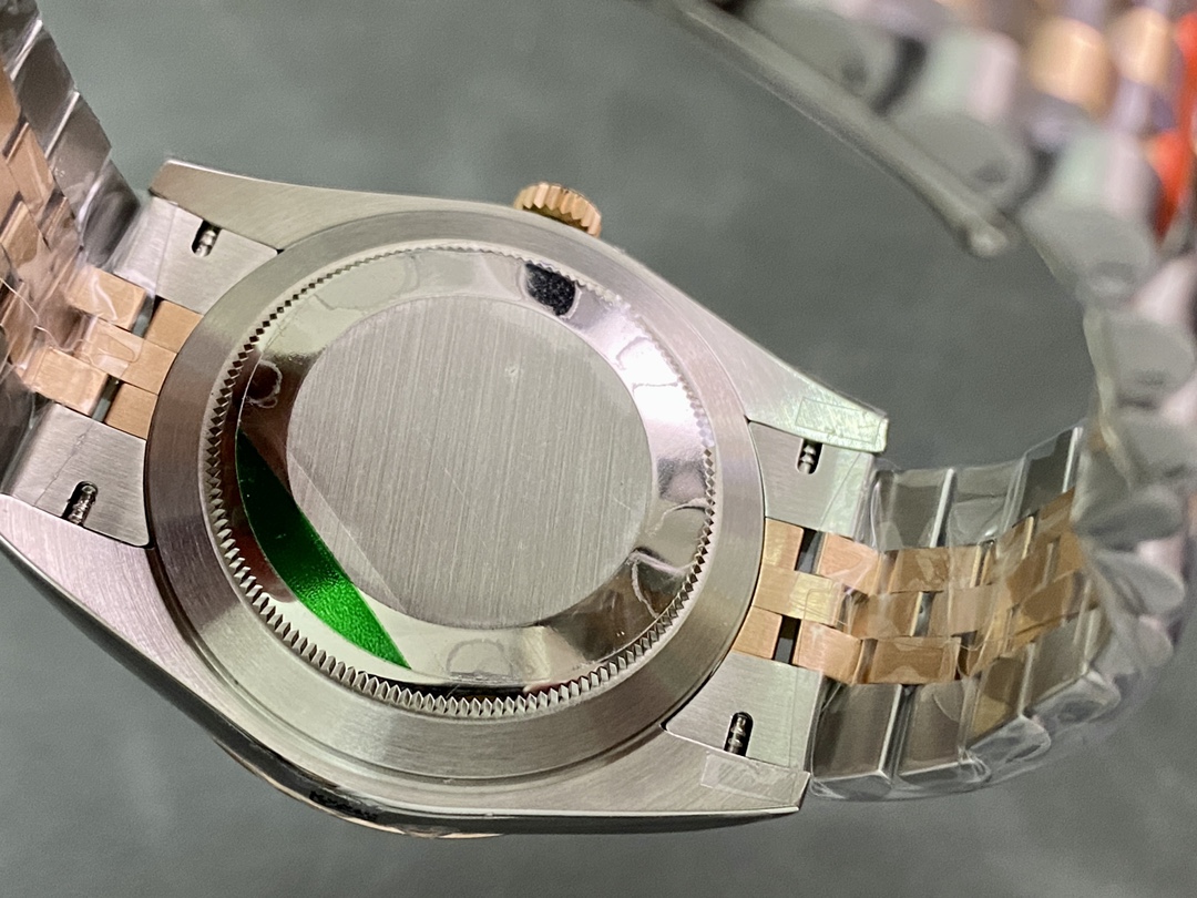 Rolex Datejust 126301 Rose Gold Chocolate Brown Index Dial 41MM Mens Replica Watch