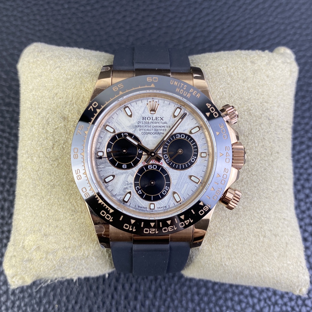 Rolex Cosmograph Daytona 40 mm Meteorite Dial Everose Gold 116515ln 0055