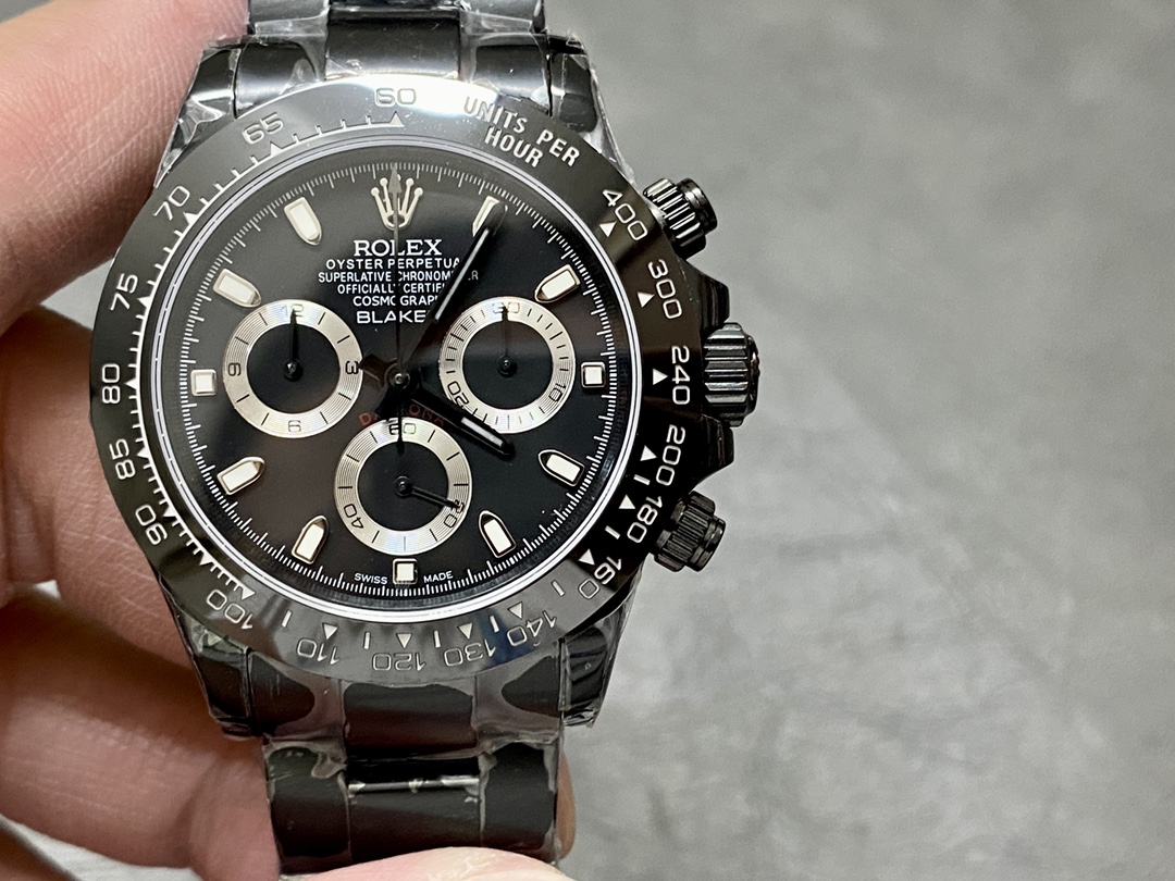 Rolex Cosmograph Daytona 116500LN Carbon Black Coated Limited Edition Watch
