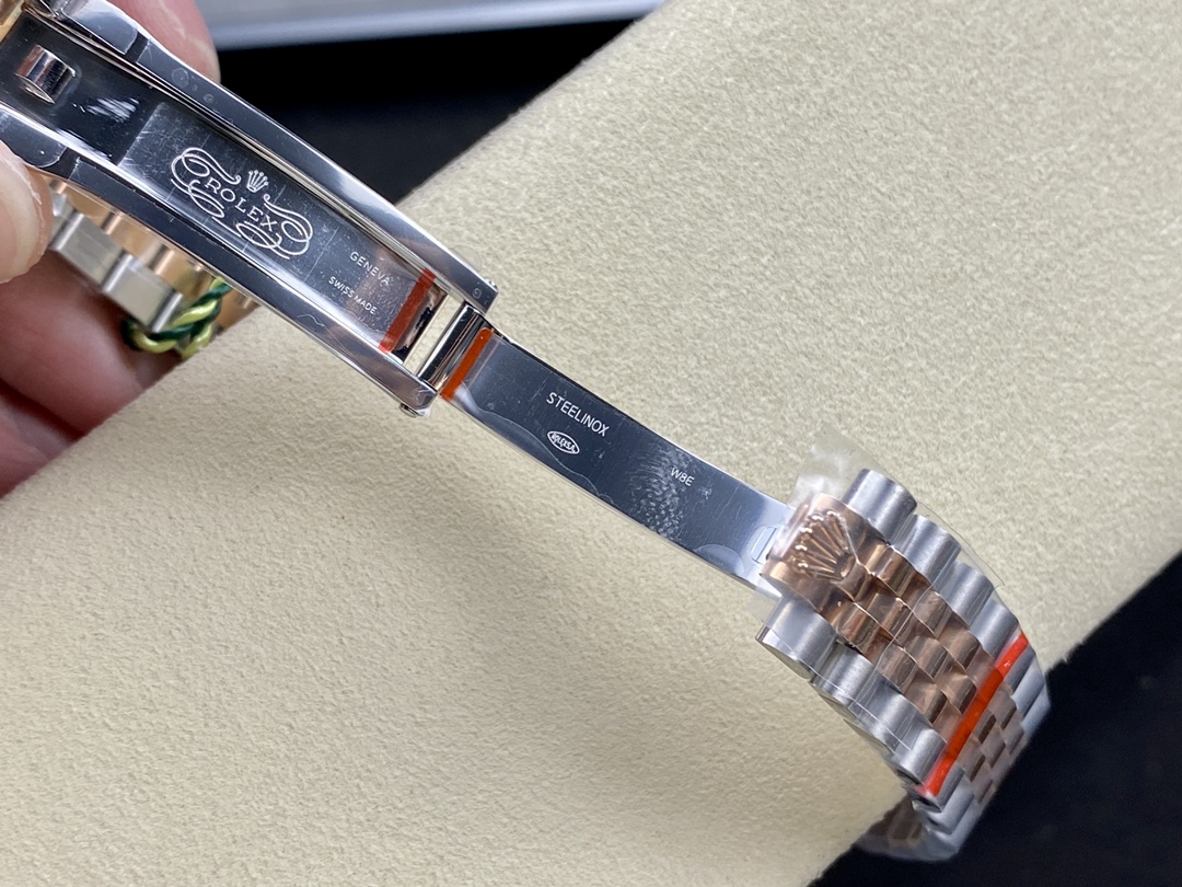 Rolex Datejust 31mm Stainless Steel and Rose Gold m278241 0030 Rhodium Roman VI Jubilee