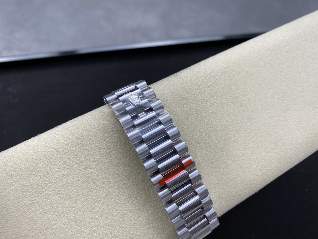 Rolex Day Date 40 228236 Platinum Ice Blue Dial Men's Watch