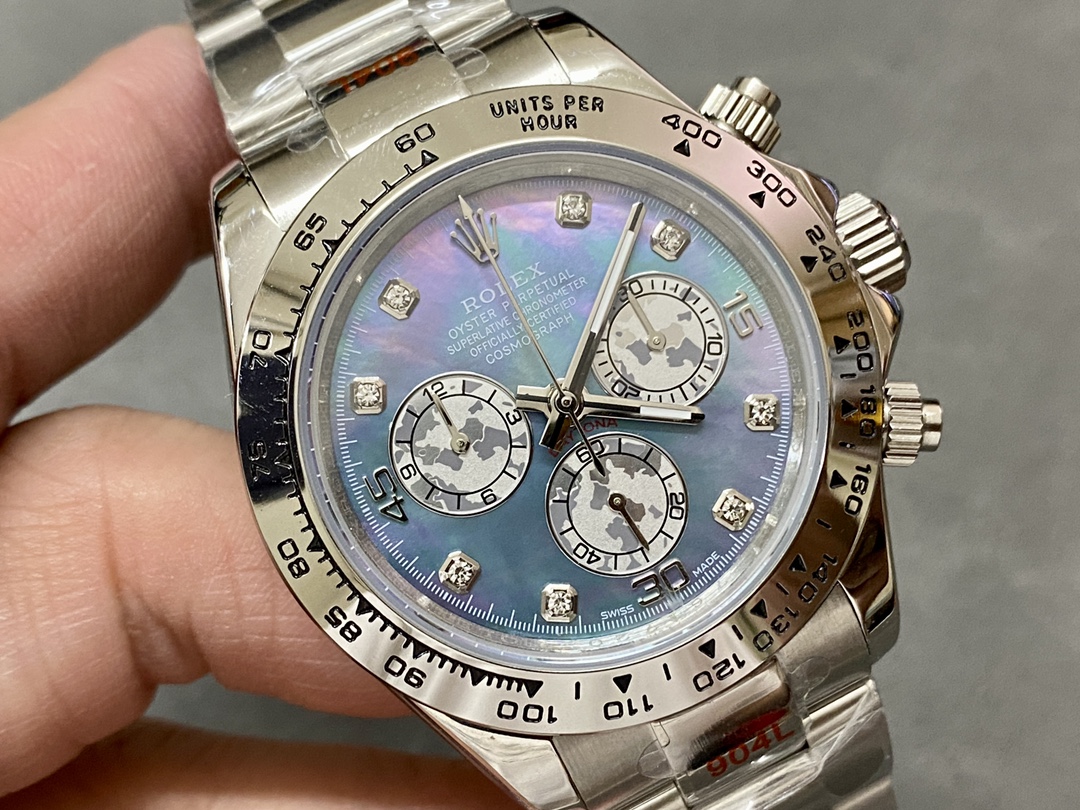 Rolex Cosmograph Daytona 116509 Diamond Markings 40MM Mens Replica Watch
