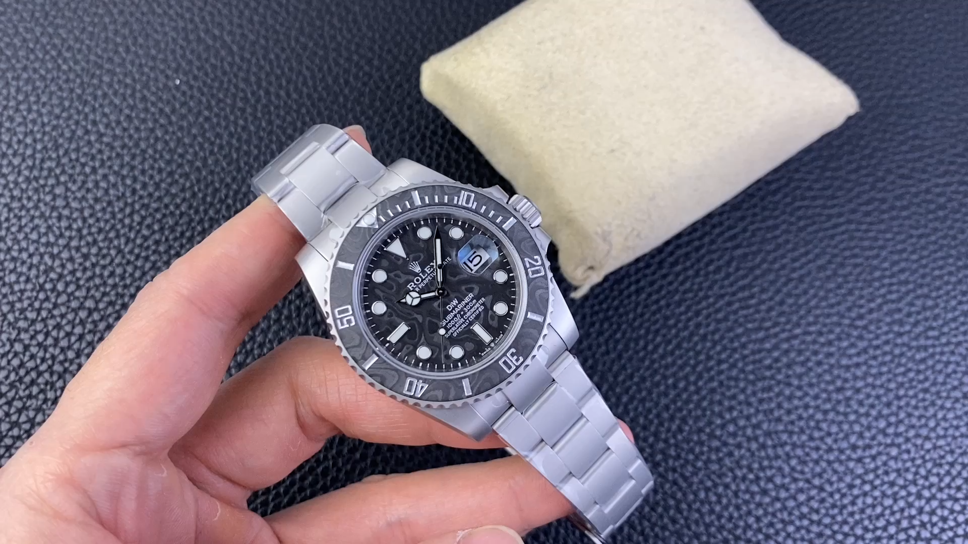 Custom Rolex Submariner Carbon Fiber