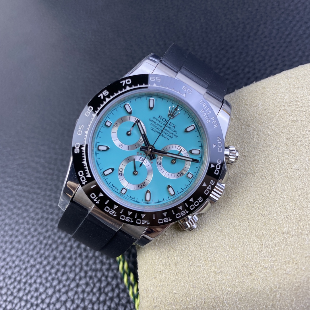 Rolex Daytona 40mm Ice Blue Ceramic Bezel 4 116519LN Men's Watch