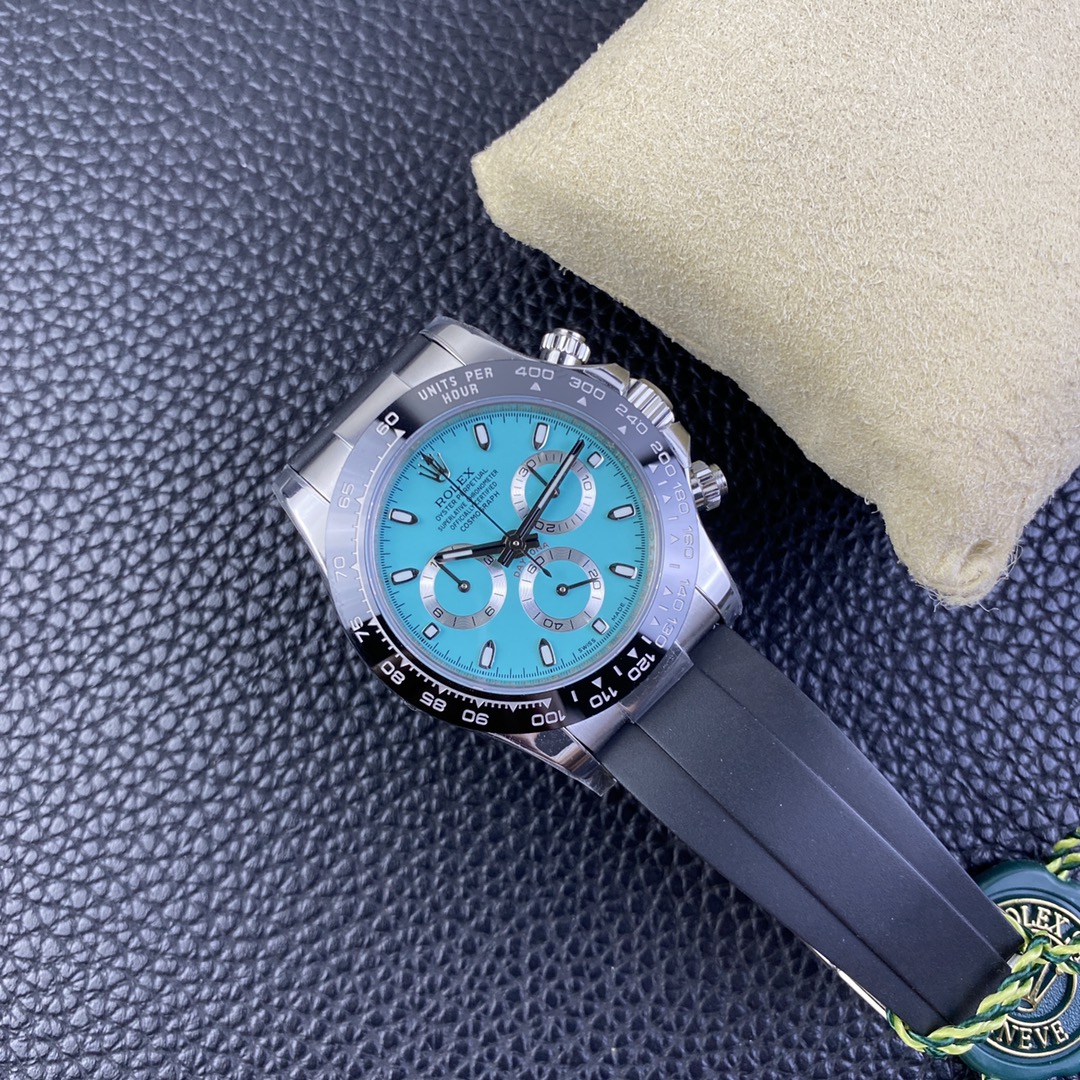 Rolex Daytona 40mm Ice Blue Ceramic Bezel 4 116519LN Men's Watch