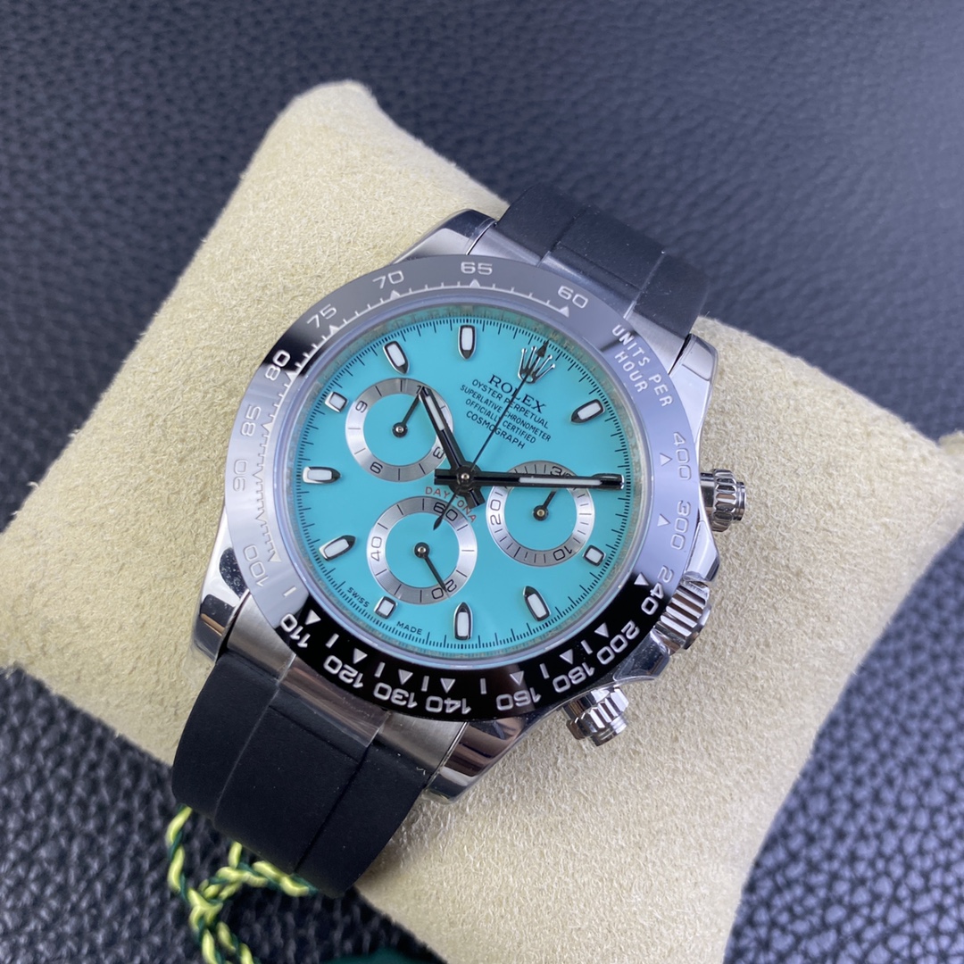 Rolex Daytona 40mm Ice Blue Ceramic Bezel 4 116519LN Men's Watch