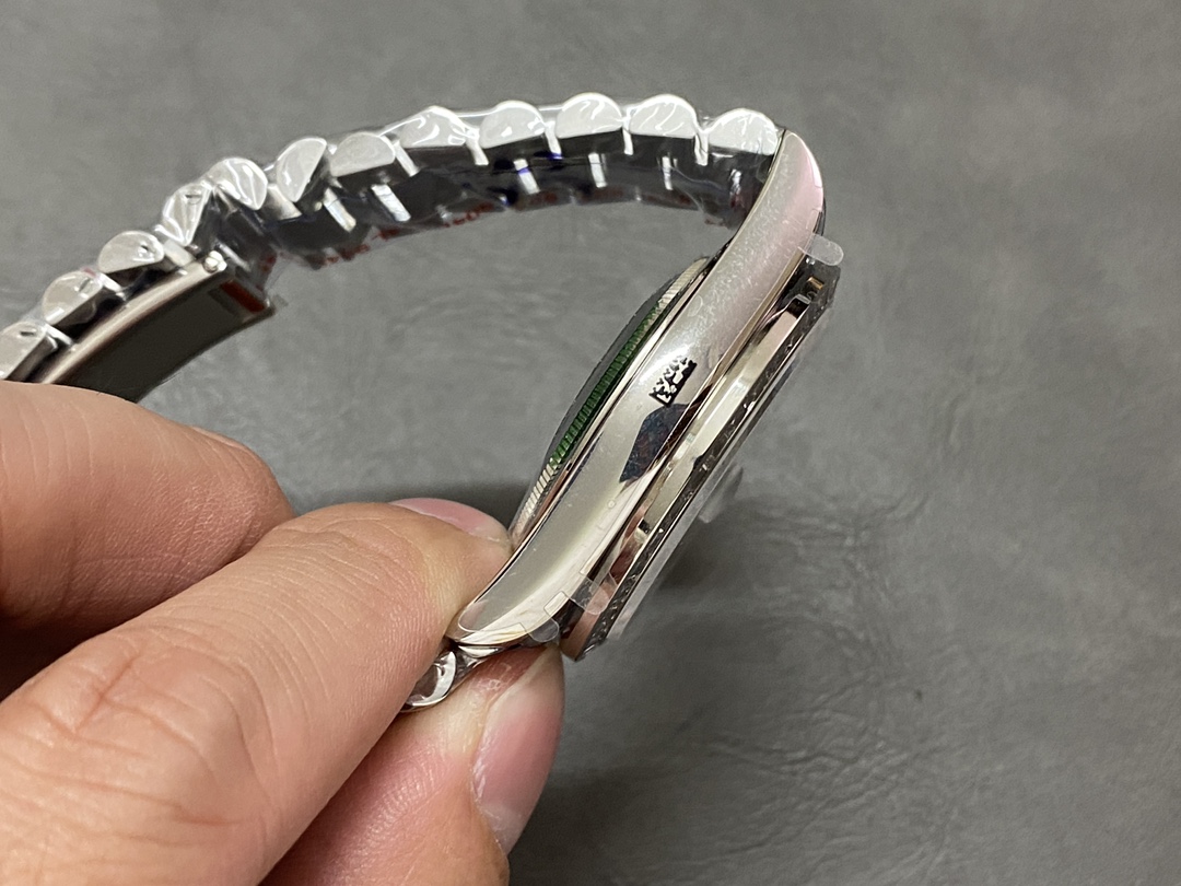 Rolex Day-Date 40mm Platinum Ice Blue Arabic Dial Diamond Bezel 228396TBR Men's Watch