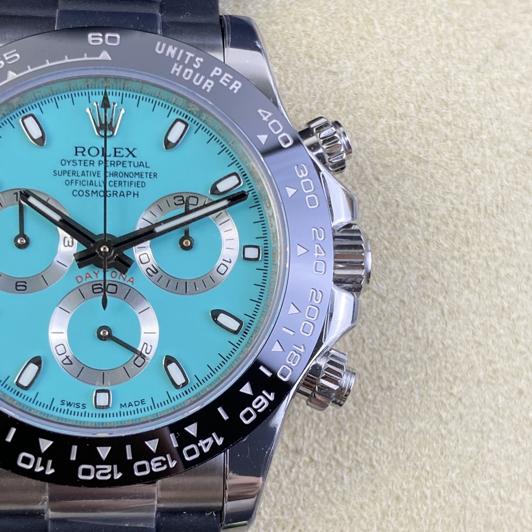 Rolex Daytona 40mm Ice Blue Ceramic Bezel 4 116519LN Men's Watch