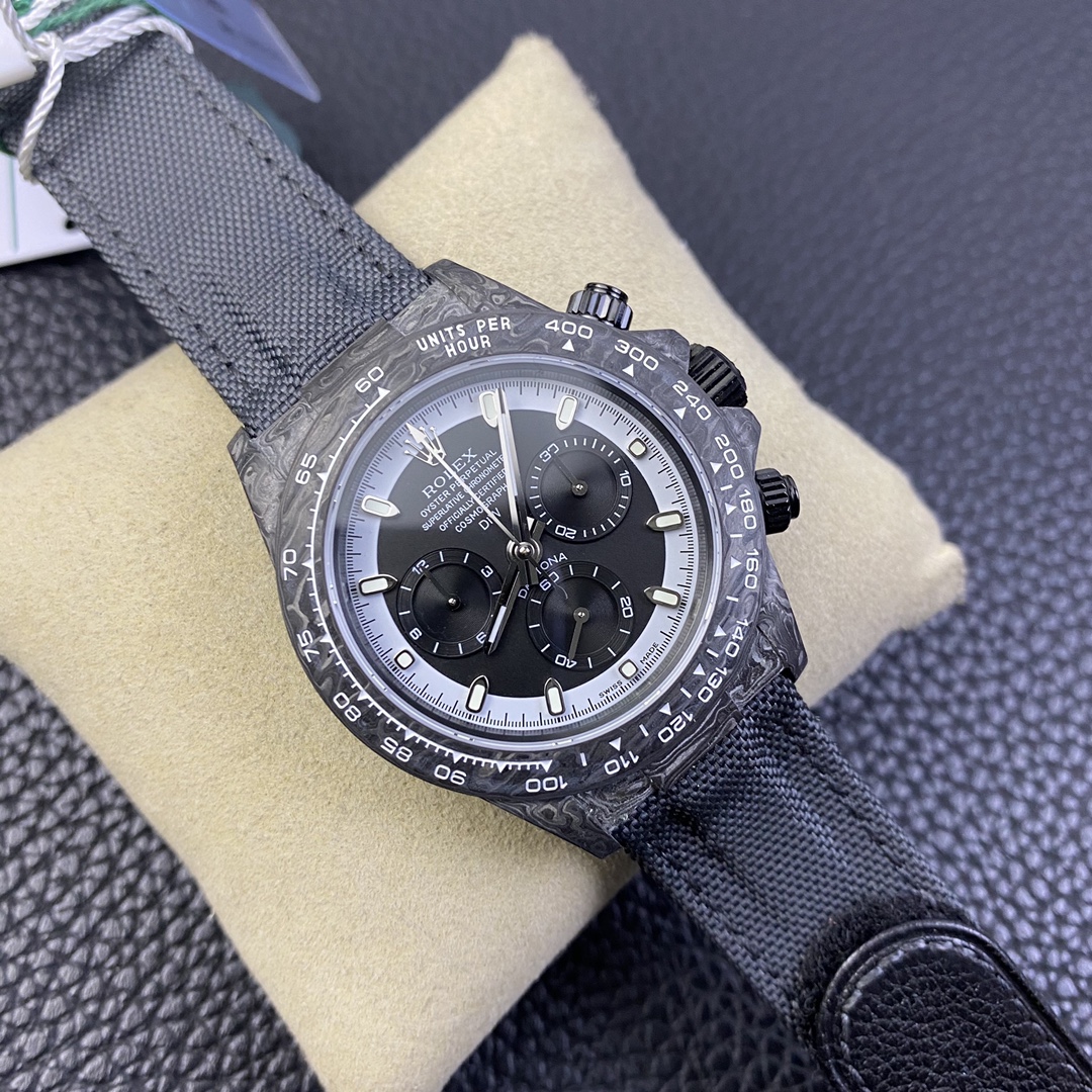 Rolex Daytona Cosmograph DIW Carbon Fiber Black Dial 40mm