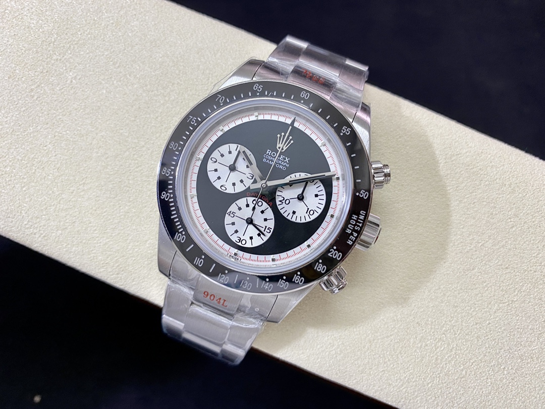 Rolex Cosmograph Daytona 116520 Bamford Heritage Paul Newman Black Dial Steel 40mm Men's Watch