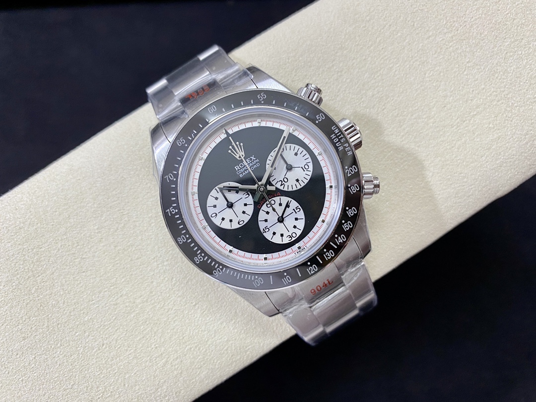 Rolex Cosmograph Daytona 116520 Bamford Heritage Paul Newman Black Dial Steel 40mm Men's Watch