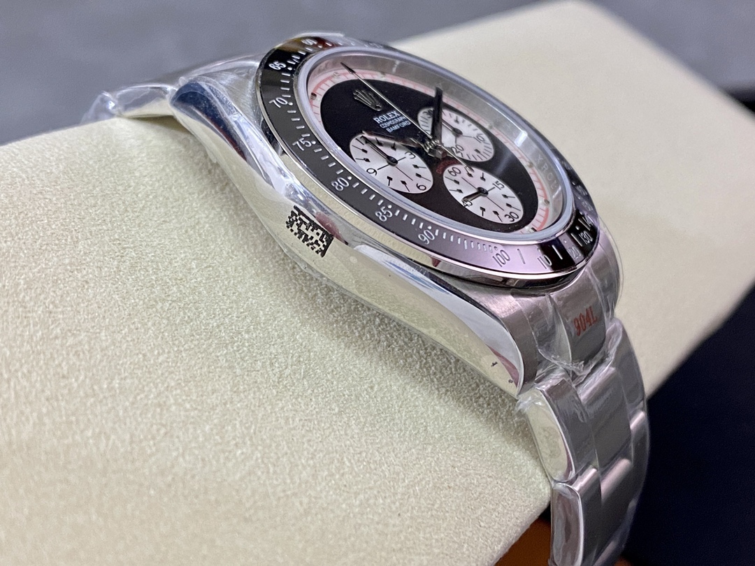 Rolex Cosmograph Daytona 116520 Bamford Heritage Paul Newman Black Dial Steel 40mm Men's Watch