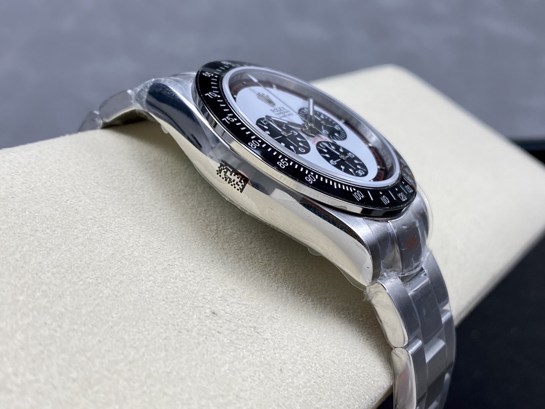 Rolex Cosmograph Daytona 116520 Bamford Paul Newman White Dial Steel 40mm Men's Watch