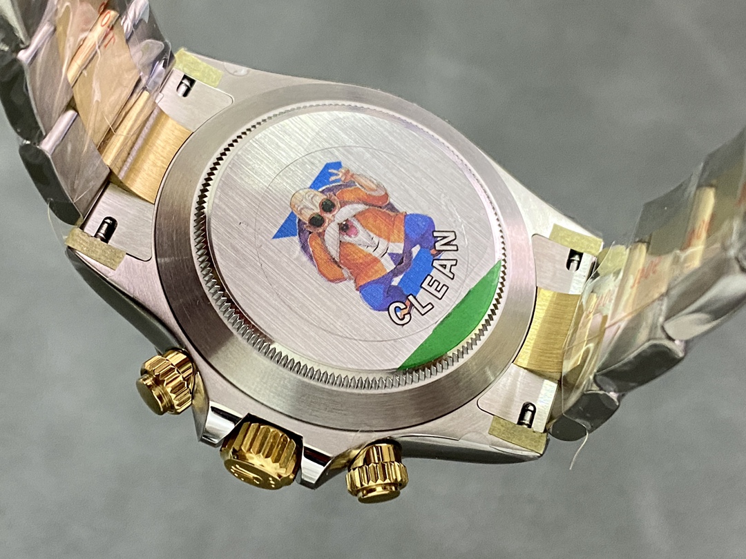 Rolex Daytona Black Dial Two Tone Oyster 116503 40mm Men's Watch