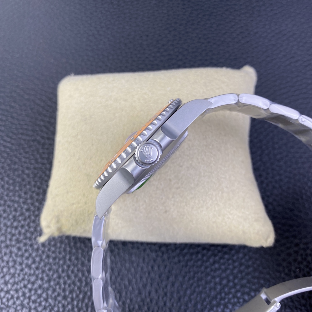 Rolex Submariner DIW Persimmon Orange Black Dial Ceramic Orange Bezel