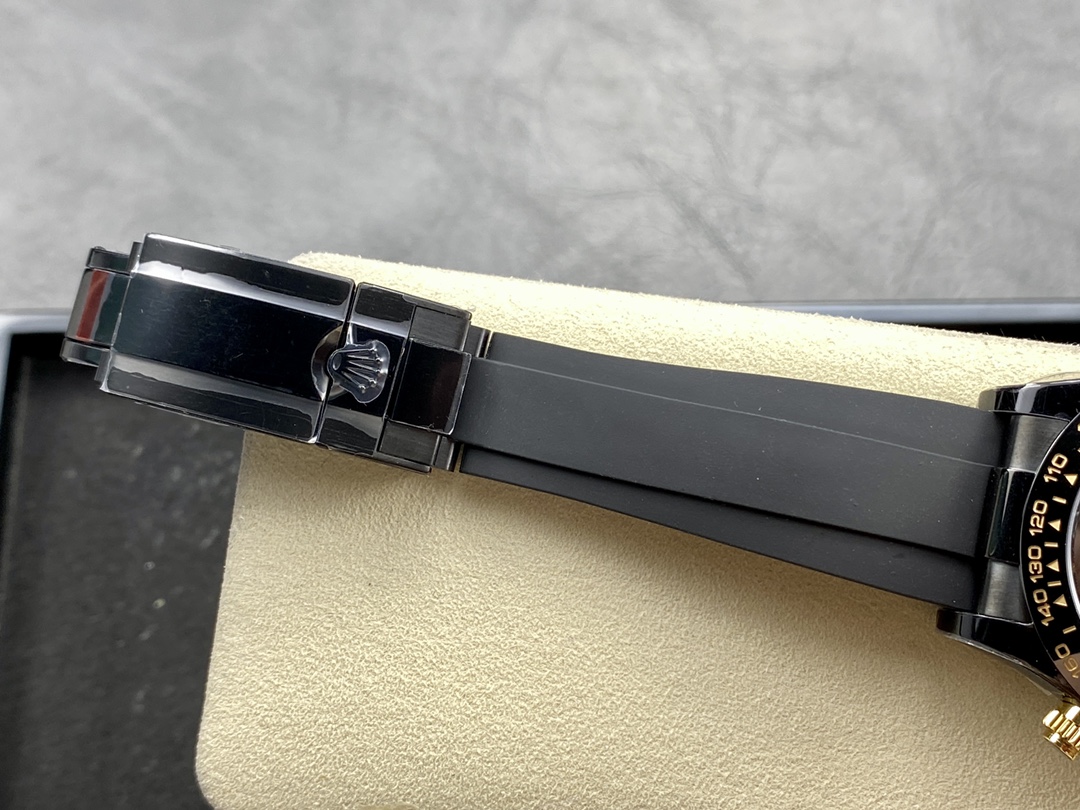 Rolex Daytona Blaken Black 1:1 Mirror Skeleton Dial 40mm Men's Watch