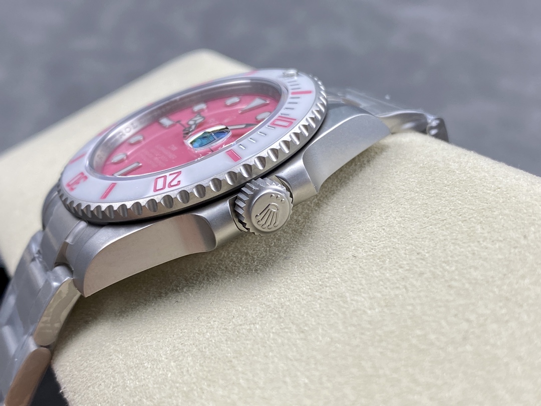 Rolex DIW Submariner Date 116610 Limited Edition Full 904L Pink Dial 40mm