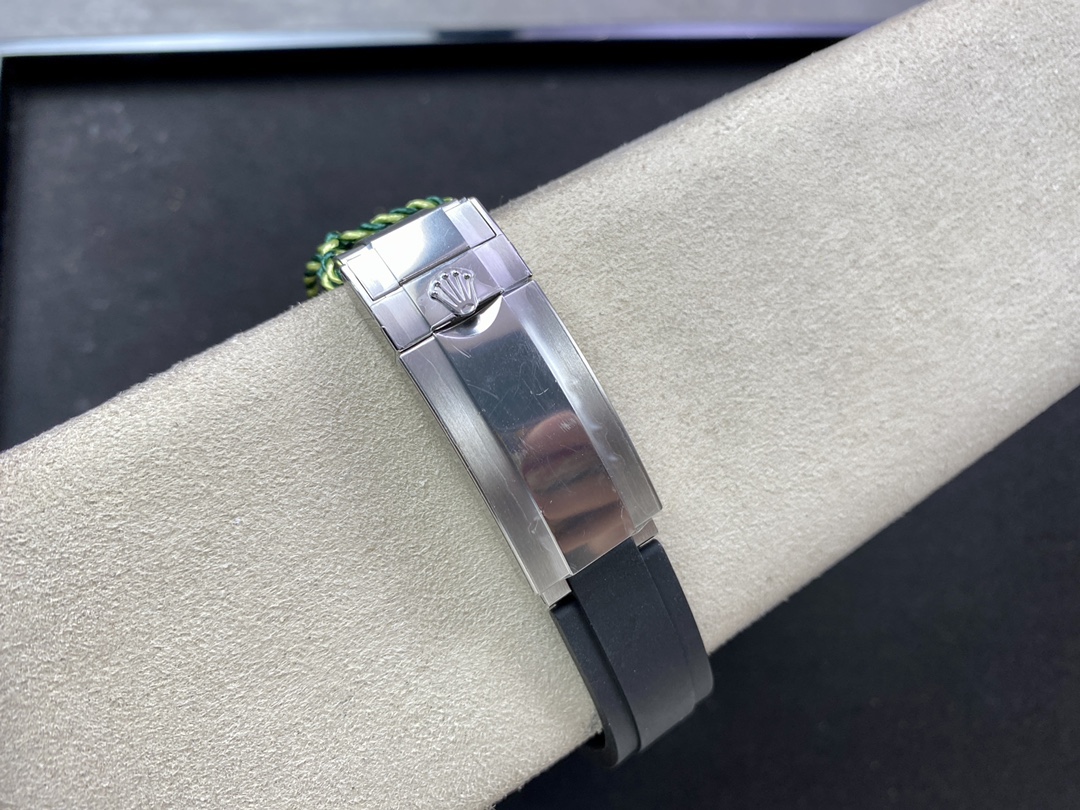 Rolex Yacht Master 226679TBR White Gold 42mm Baguette Diamond Watch