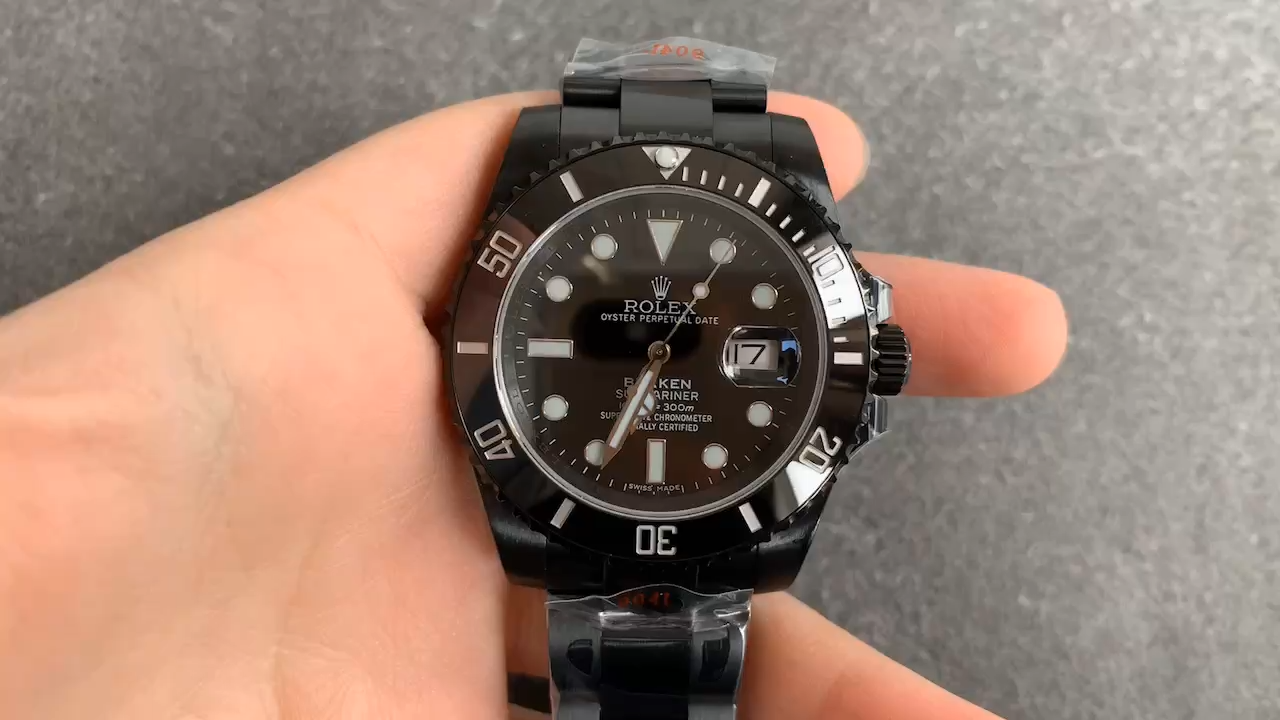 Rolex Submariner Date Black PVD/DLC Coated Stainless Steel 40mm 116610LN