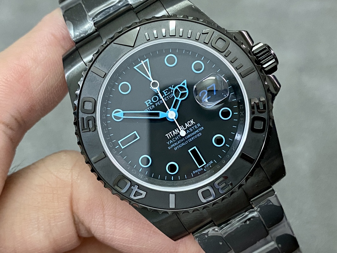 Rolex Yacht Master Steel Limited Edition 40mm 126622-0002 Black Venom Luxury Rebel