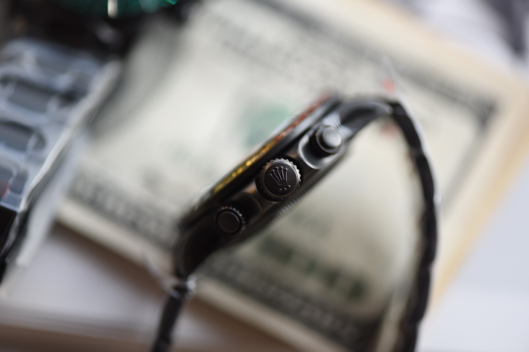 Rolex Rainbow Daytona 116520 DLC-PVD 40mm Black Men's watch