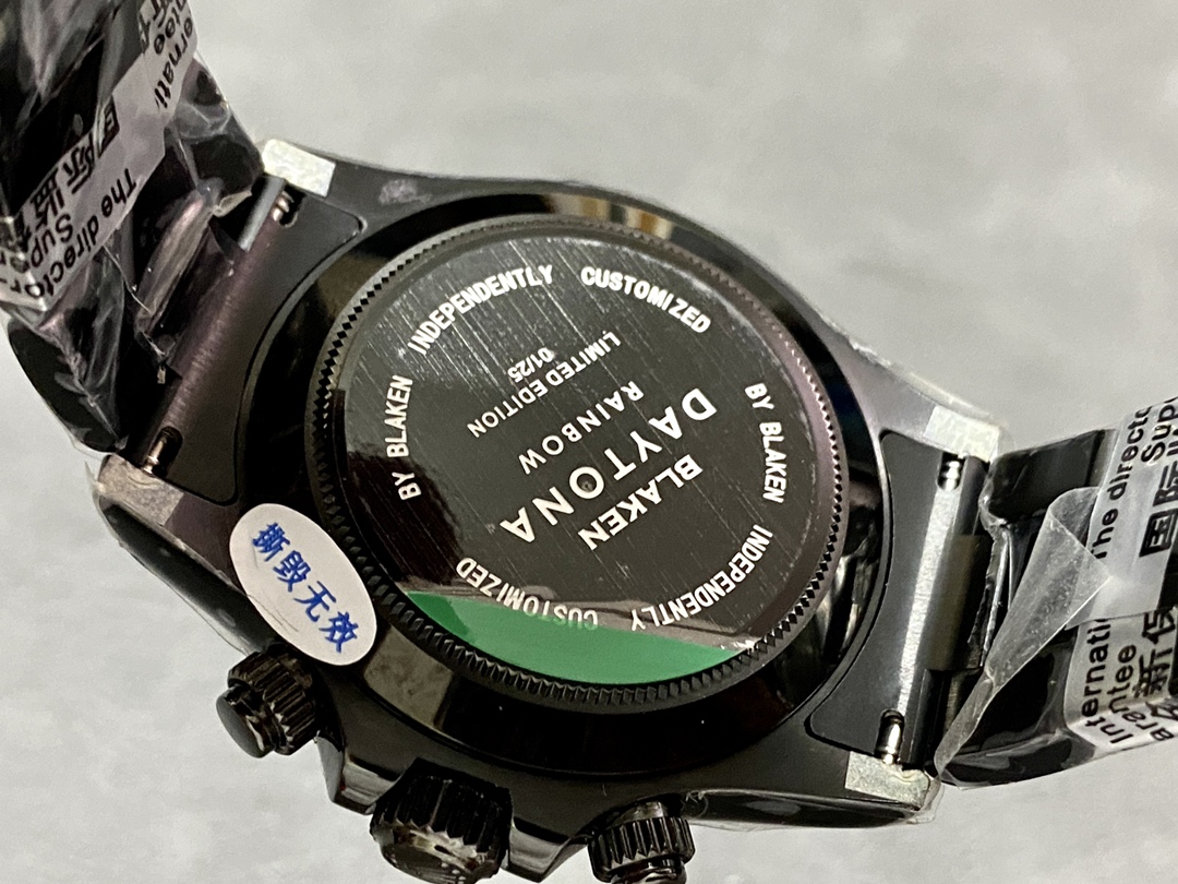 Rolex Daytona Blaken PVD Limited Edition Grey Dial 40MM Men's Watch