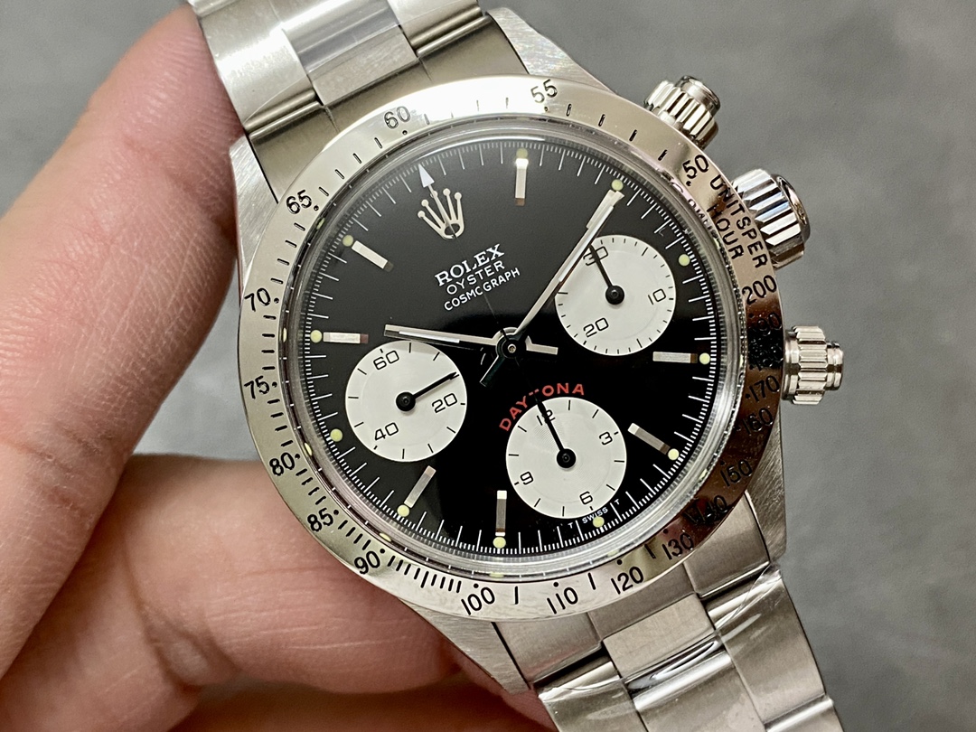 Rolex Daytona 6265 Black Sigma Big Red Vintage