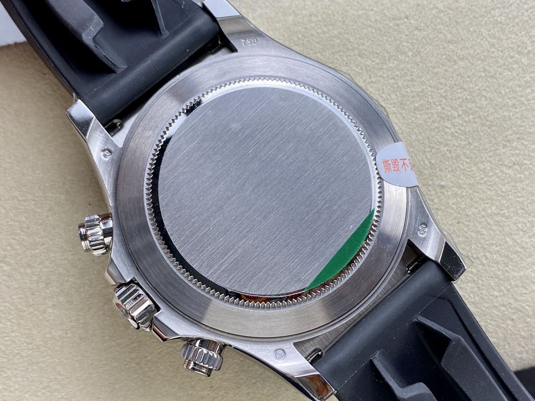 Rolex Daytona Platinum Green Dial Ceramic Bezel 126506 40mm Rubber Strap